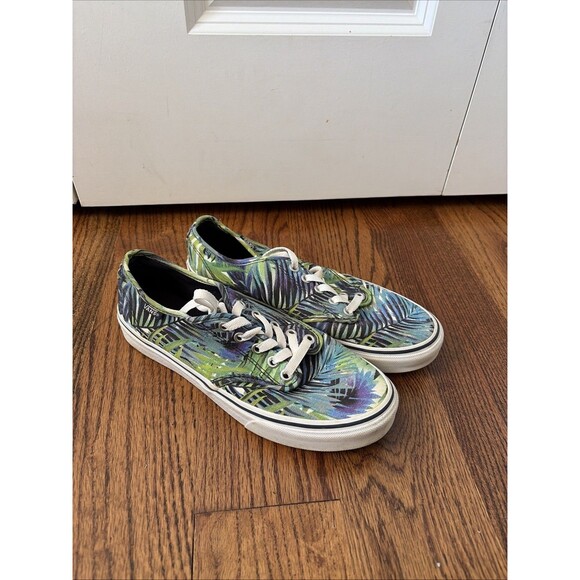 Vans Shoes - Vans Camden Multicolor Palm Low-Top Sneakers Size 8